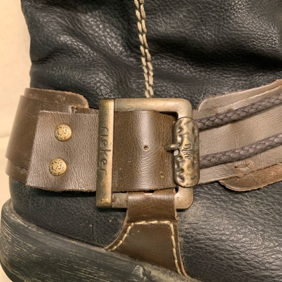 Rieker fleece lined boots - Picture 2 of 5